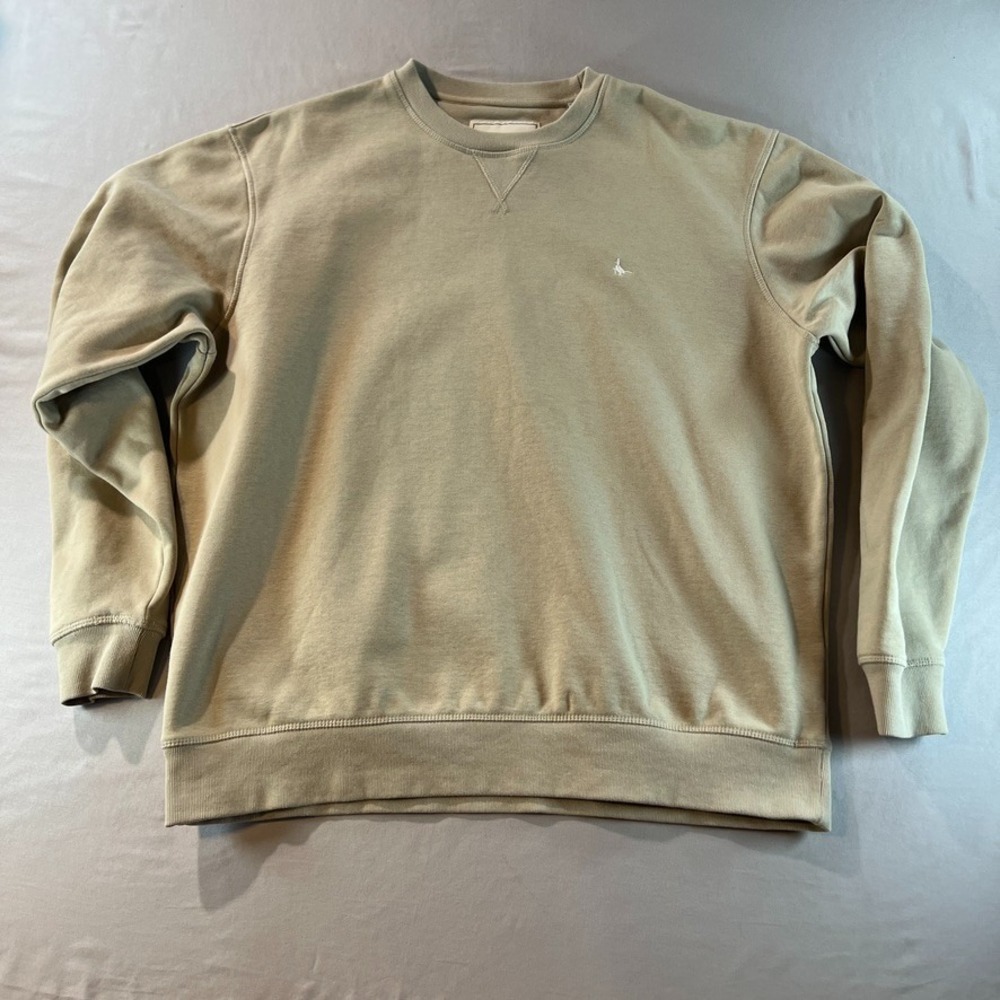 Jack Wills Crewneck Sweatshirt XL Light Olive Green Pullover‎ Casual Men's